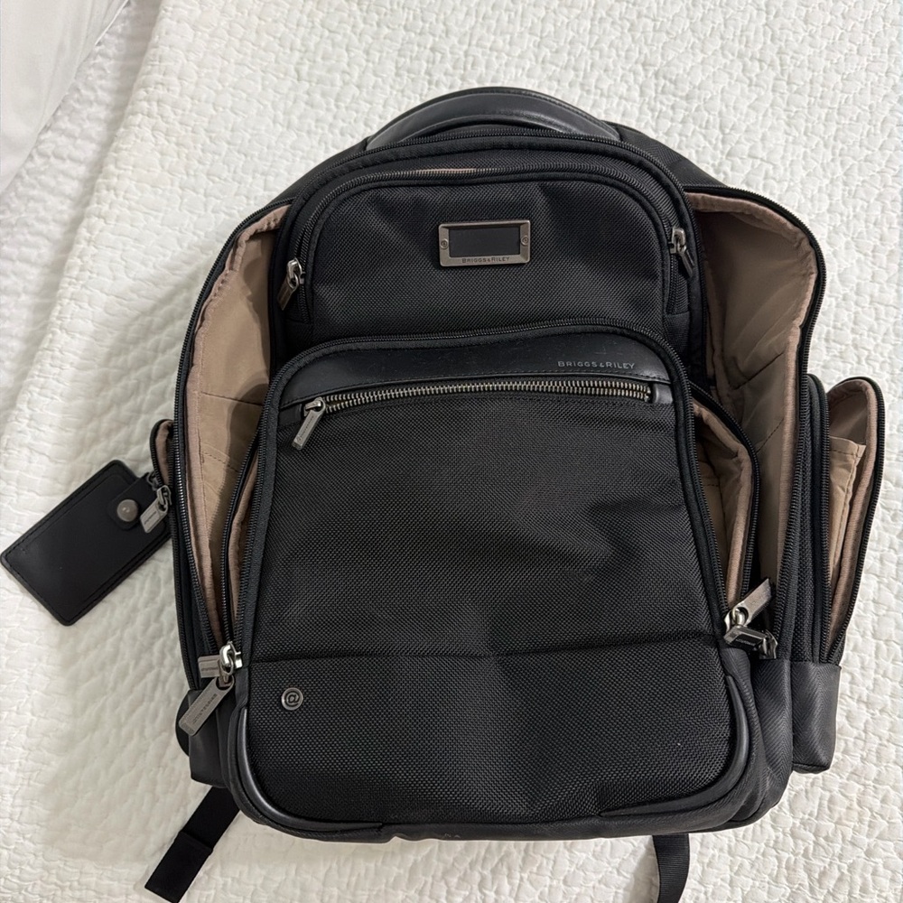 Briggs & Riley Black Work Backpack - Picture 2 of 2
